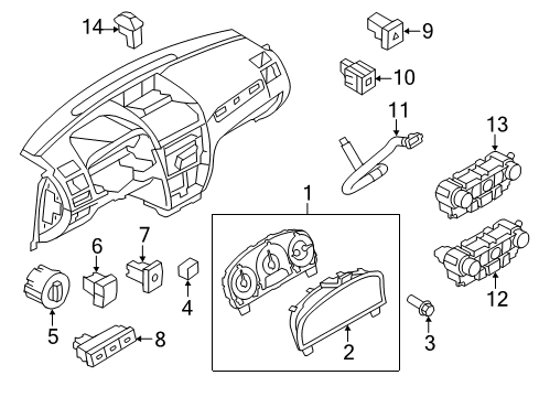 2010 Ford Fusion Trunk, Electrical Diagram 2 - Thumbnail