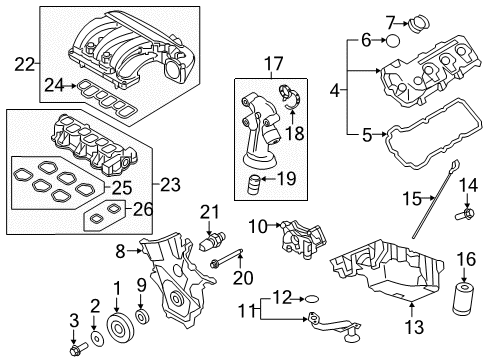 2015 Ford Police Interceptor Sedan Intake Manifold Diagram