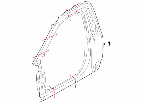 2023 Ford F-350 Super Duty Aperture Panel Diagram 2 - Thumbnail