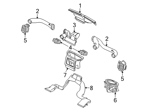 2012 Lincoln Navigator Ducts Diagram