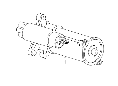 2005 Ford Freestyle Starter, Electrical Diagram