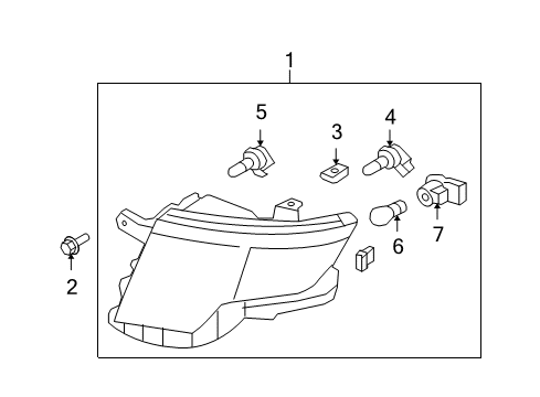 2010 Ford Edge Headlamps Diagram