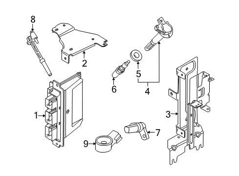 2013 Ford Mustang Powertrain Control Diagram 3 - Thumbnail