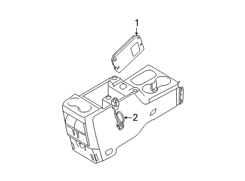 2009 Mercury Mountaineer Electrical Components Diagram