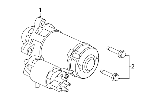 2020 Ford F-150 Starter, Electrical Diagram 2 - Thumbnail