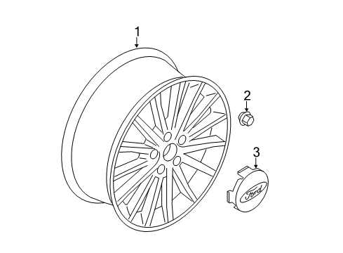 2017 Ford C-Max Wheels Diagram