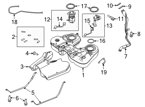 2011 Ford Explorer Fuel Supply Diagram