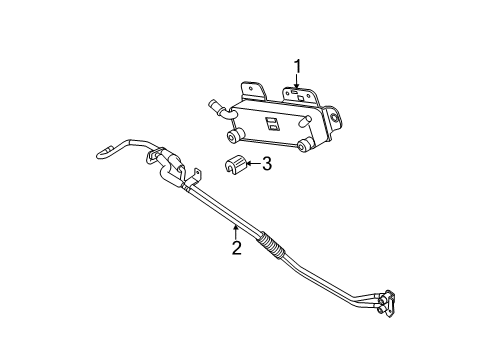 2014 Ford F-250 Super Duty Trans Oil Cooler Diagram