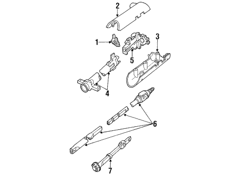 1985 Ford LTD Ignition Lock Diagram