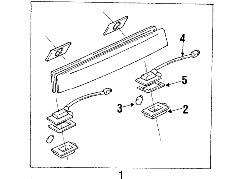 1999 Ford Escort License Lamps Diagram
