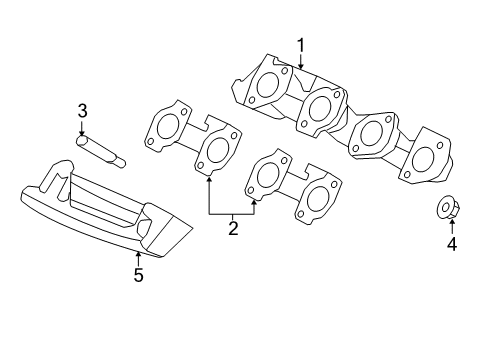 2009 Ford F-150 Exhaust Manifold Diagram 3 - Thumbnail