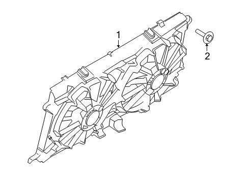 2016 Ford F-150 Cooling System, Radiator, Water Pump, Cooling Fan Diagram 4 - Thumbnail