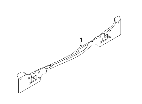 2014 Ford Transit Connect Rear Body Diagram
