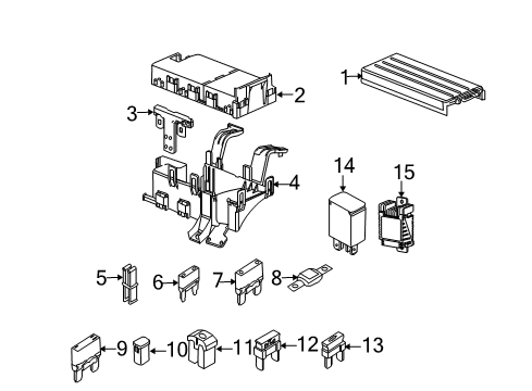 2007 Ford Fusion Fuse & Relay Diagram