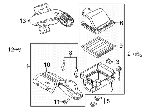 2023 Ford F-150 Filters Diagram 2 - Thumbnail