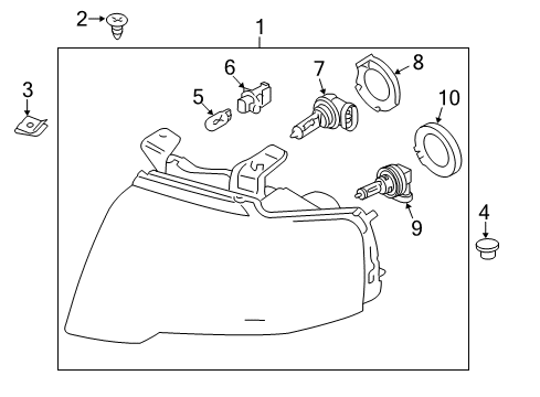 2015 Ford Expedition Headlamps Diagram