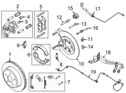 2010 Ford Ranger Parking Brake Diagram