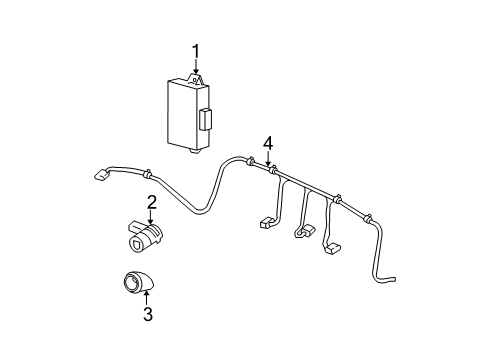 2006 Ford F-250 Super Duty Electrical Components Diagram