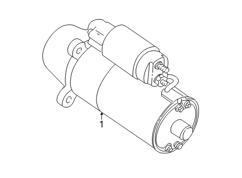 2000 Mercury Sable Starter Diagram