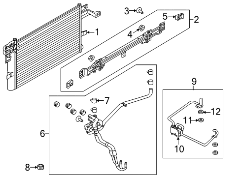 2018 Ford Police Interceptor Utility Oil Cooler Diagram