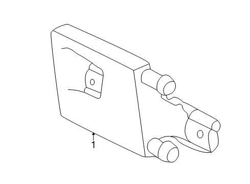 2005 Ford F-350 Super Duty Power Steering Oil Cooler Diagram 1 - Thumbnail