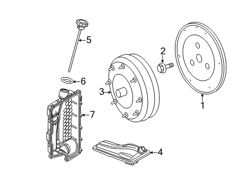 2017 Ford Explorer Transaxle Parts Diagram