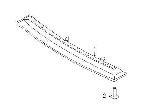 2019 Lincoln Continental High Mount Lamps Diagram