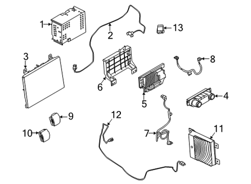 2021 Ford Bronco Sound System Diagram