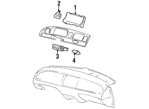 1998 Lincoln Town Car Switches Diagram