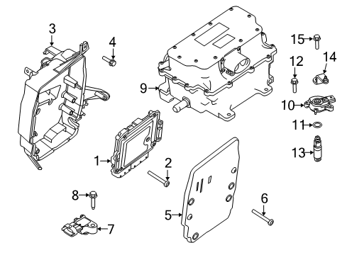 2016 Ford Focus Motor & Components Diagram 2 - Thumbnail