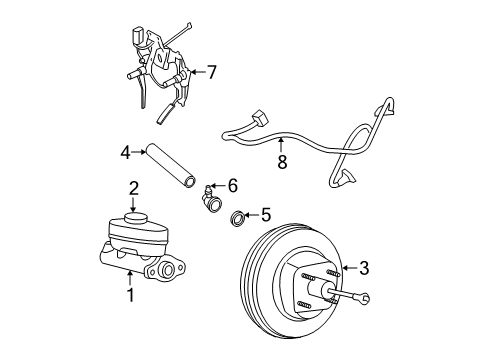 2007 Mercury Mountaineer Dash Panel Components Diagram