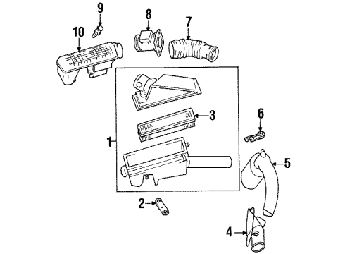 2000 Mercury Cougar Air Intake Diagram