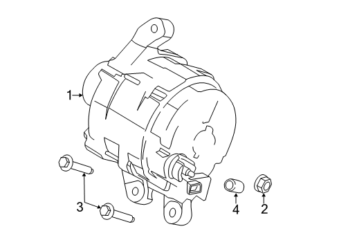 2020 Ford Transit Connect Alternator Diagram 3 - Thumbnail