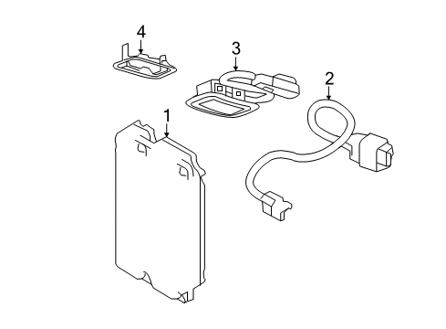 2010 Mercury Milan Electrical Components Diagram 1 - Thumbnail