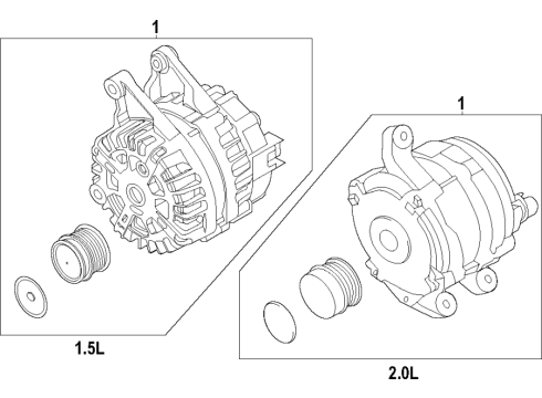 2022 Ford Bronco Sport Alternator Diagram