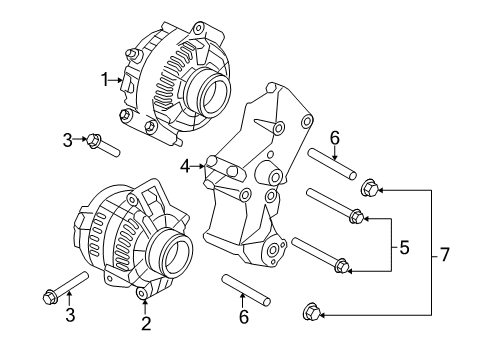 2009 Ford F-250 Super Duty Alternator Diagram