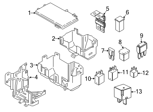 2018 Ford F-350 Super Duty Fuse & Relay Diagram