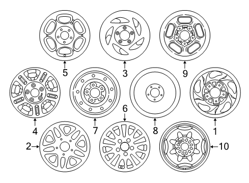 2000 Ford Expedition Wheels Diagram