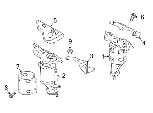2018 Ford Edge Exhaust Manifold Diagram 3 - Thumbnail