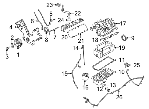 2012 Ford E-350 Super Duty Intake Manifold Diagram