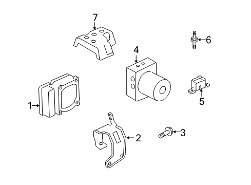 2009 Ford Expedition Anti-Lock Brakes Diagram