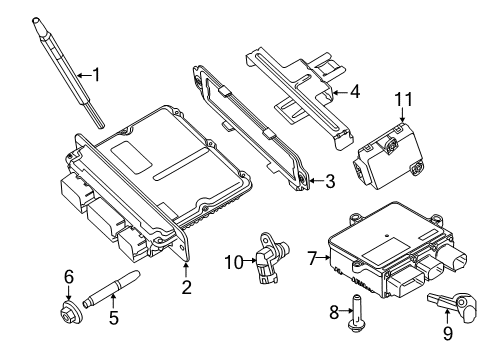 2014 Ford F-250 Super Duty Fuel Injection Diagram