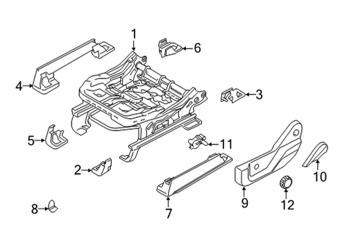 2022 Ford F-150 Tracks & Components Diagram