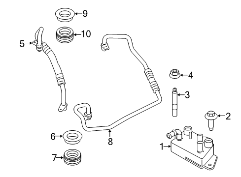 2014 Ford Transit Connect Trans Oil Cooler Diagram