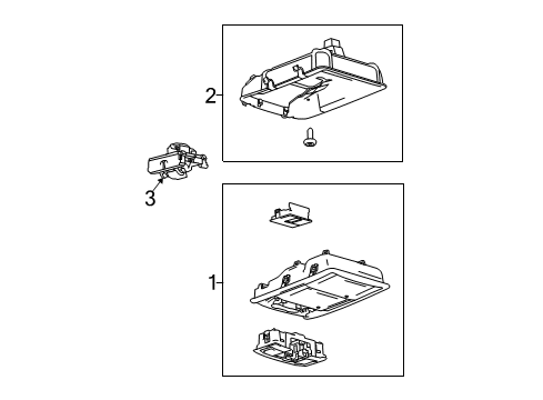 2011 Ford F-150 Overhead Console Diagram 4 - Thumbnail