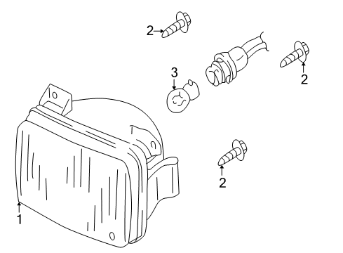 2006 Mercury Mariner Chassis Electrical - Fog Lamps Diagram