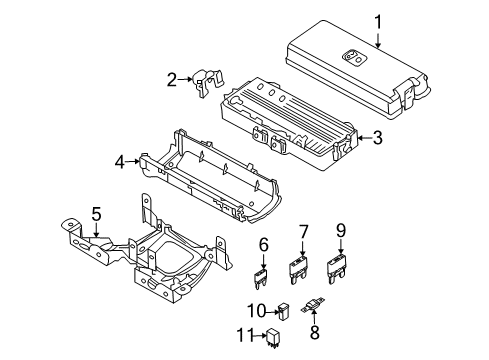 2013 Lincoln Navigator Electrical Components Diagram 2 - Thumbnail