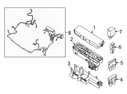 2012 Ford Transit Connect Fuse & Relay Diagram