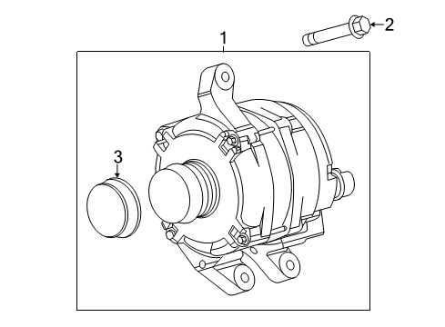 2014 Ford Focus Alternator Diagram 1 - Thumbnail