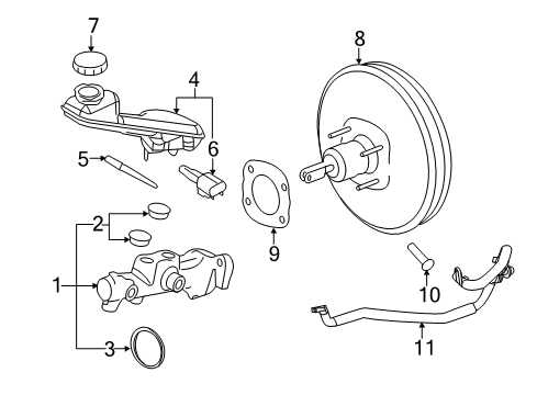 2012 Lincoln MKX Dash Panel Components Diagram